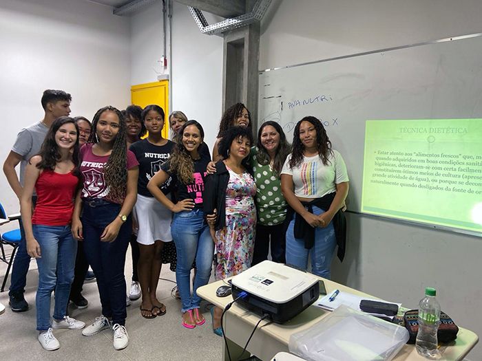 Volta as aulas com nossos alunos veteranos de Nutrição