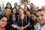Alunos na Academia Baiana de Letra Jurídica