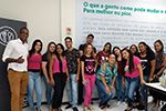 Experiência do curso de Nutrição com o Secretário André Fraga