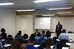 Alunos de Administração e Engenharia Civil participam de palestra