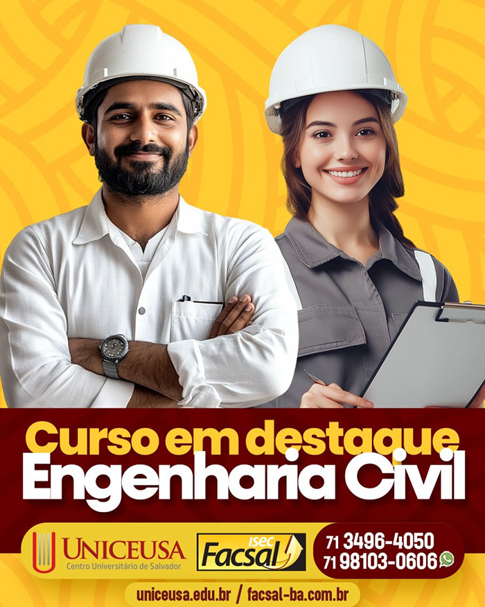 Construa o futuro com Engenharia Civil no UNICEUSA-FACSAL
